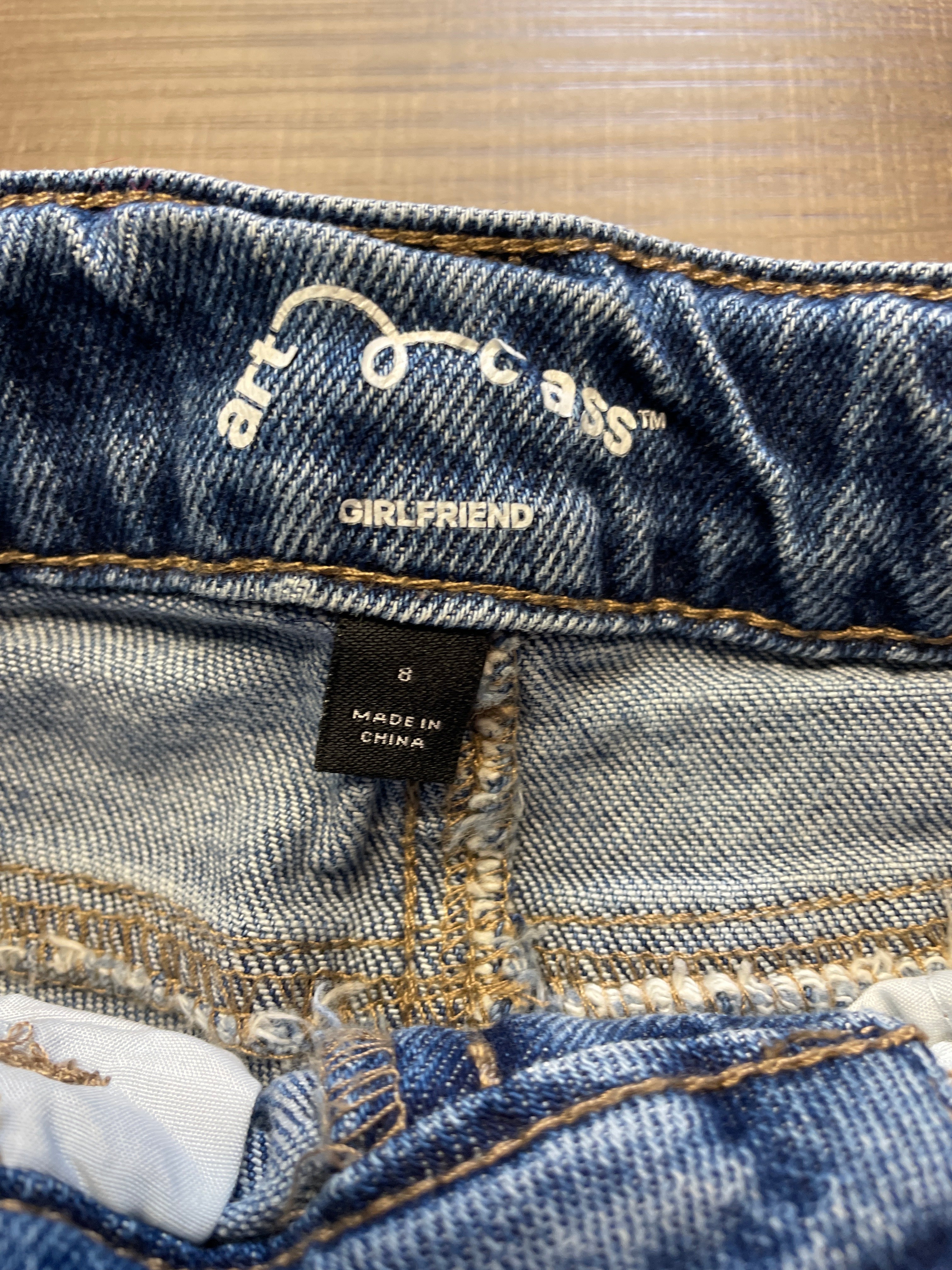 Art Class Girlfriend Distressed Girls Jeans (8)