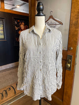 Jane & Delancey NWT Pinstripe Blouse (M)