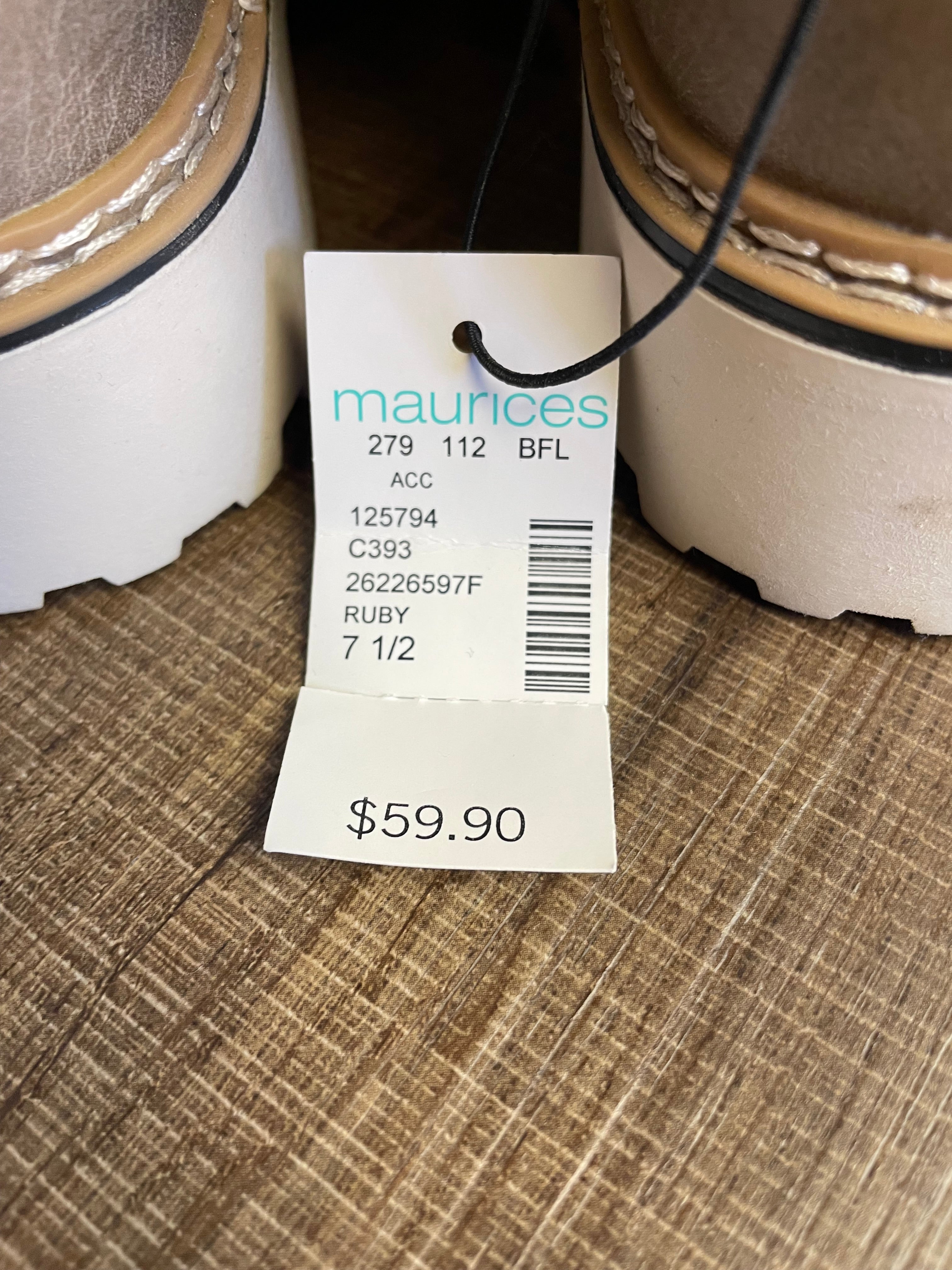 Maurices Ruby Women's Cushioned Boots (7.5)