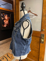 Maurices Plus Size Sleeveless Denim Vest (2)