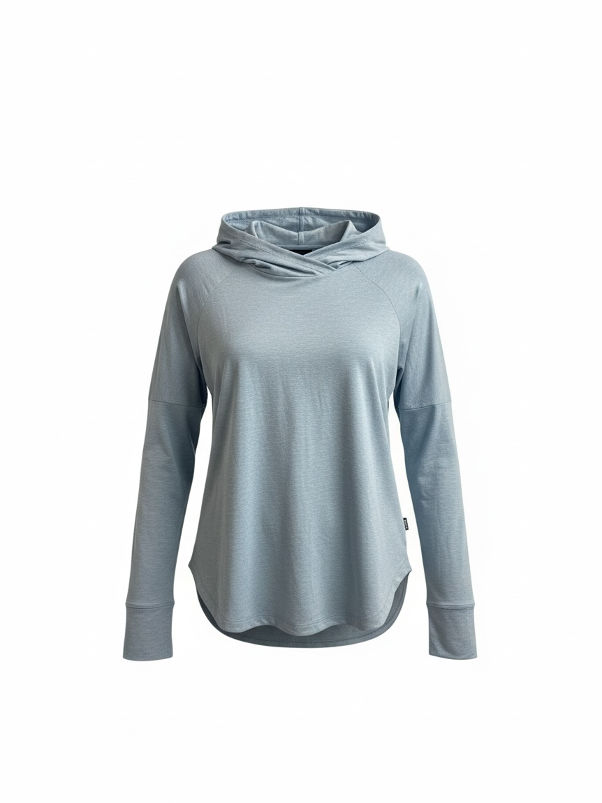 REI Co-op Icy Gray Women's Hooded Top (L)