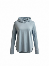 REI Co-op Icy Gray Women's Hooded Top (L)
