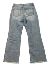 Sincerely Jules Distressed Ankle Jeans with Raw Hem (1)