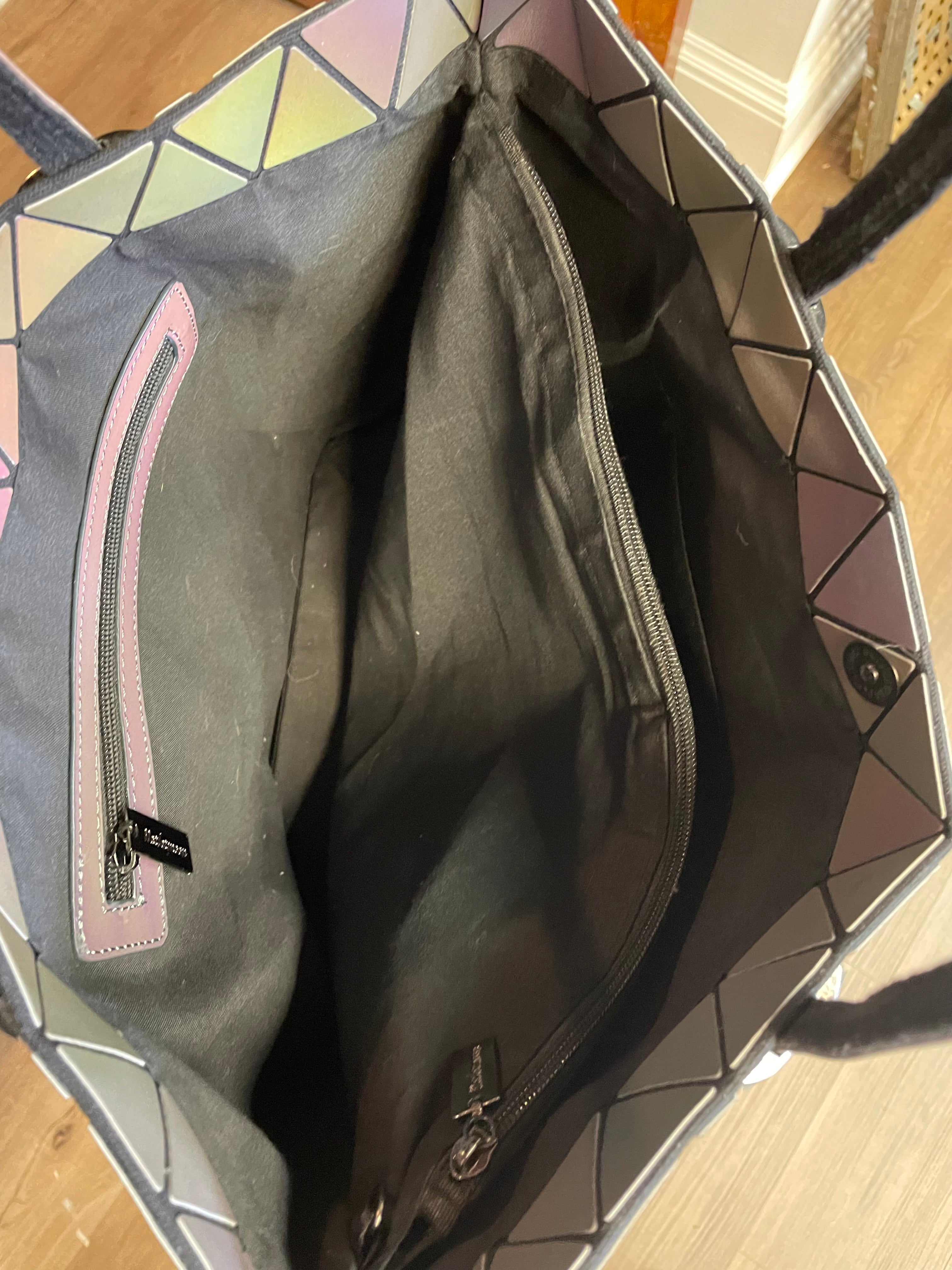 Harlermoon Geometric Luminous Purse Gorgeous Metallic