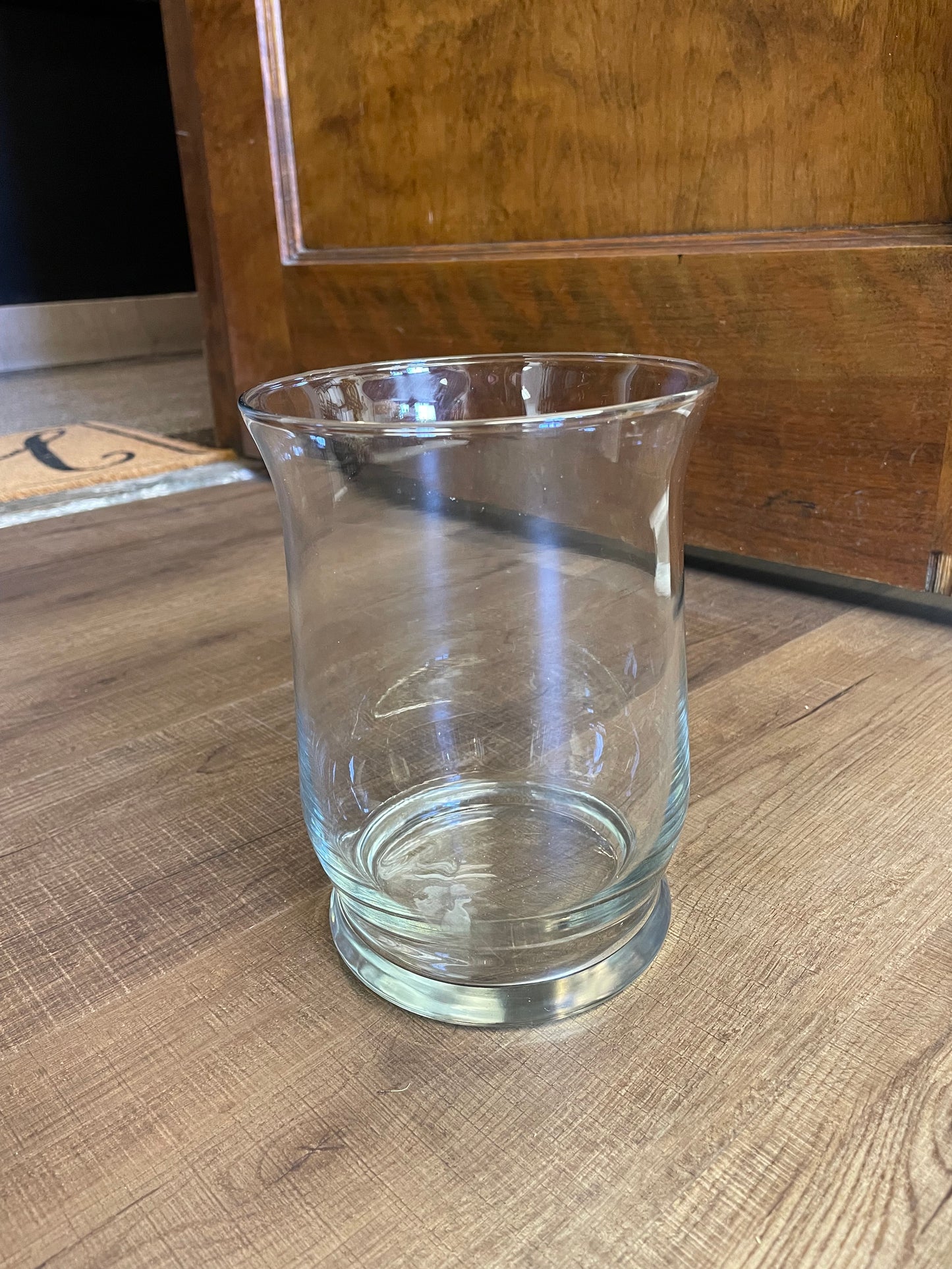 Curved Glass Vase