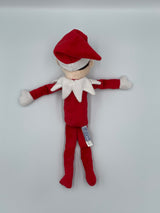 14" Holiday Elf Plushie