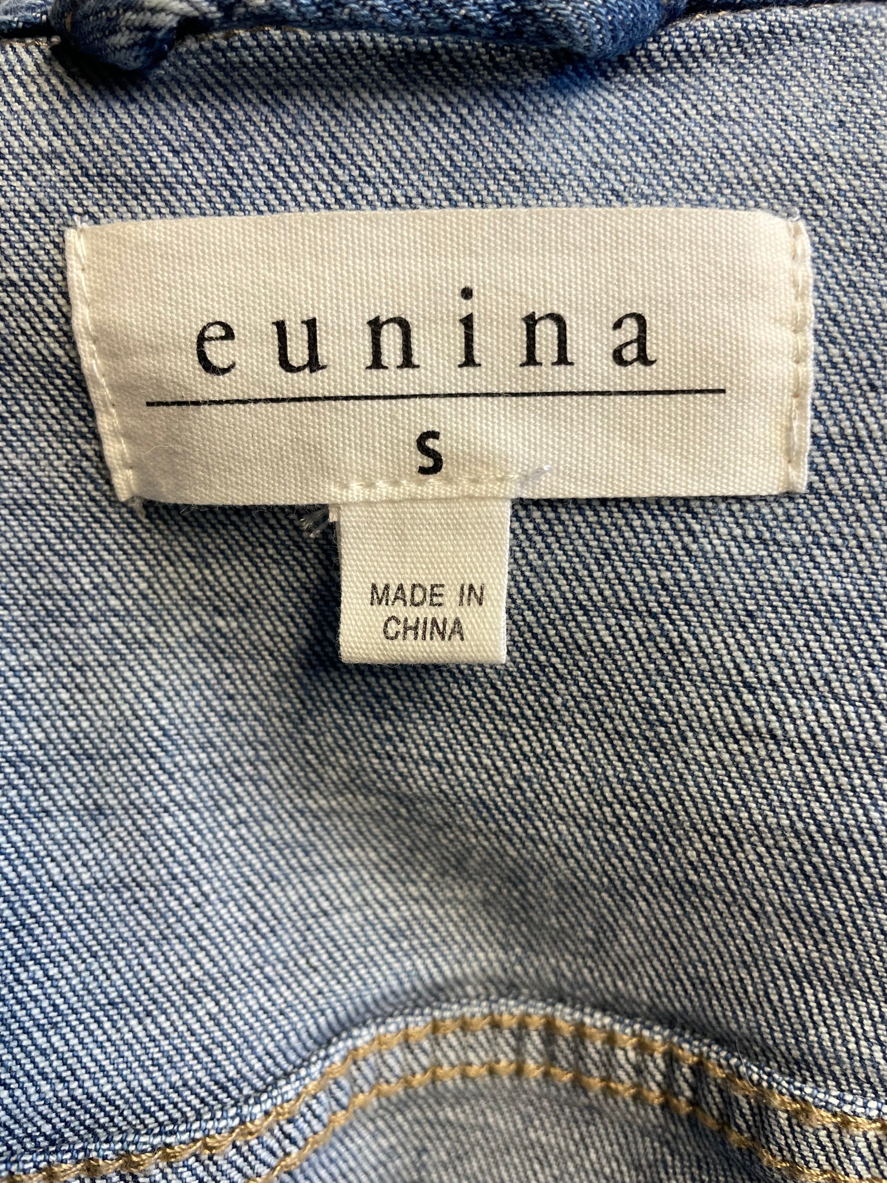 Eunina Cropped Jean Jacket (S)