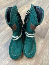 Women's Fashion Fringe Boots (37 EU) - BinxBerry Consignment