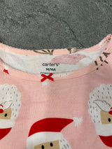Carter's Pink Santa PJ Set (14)