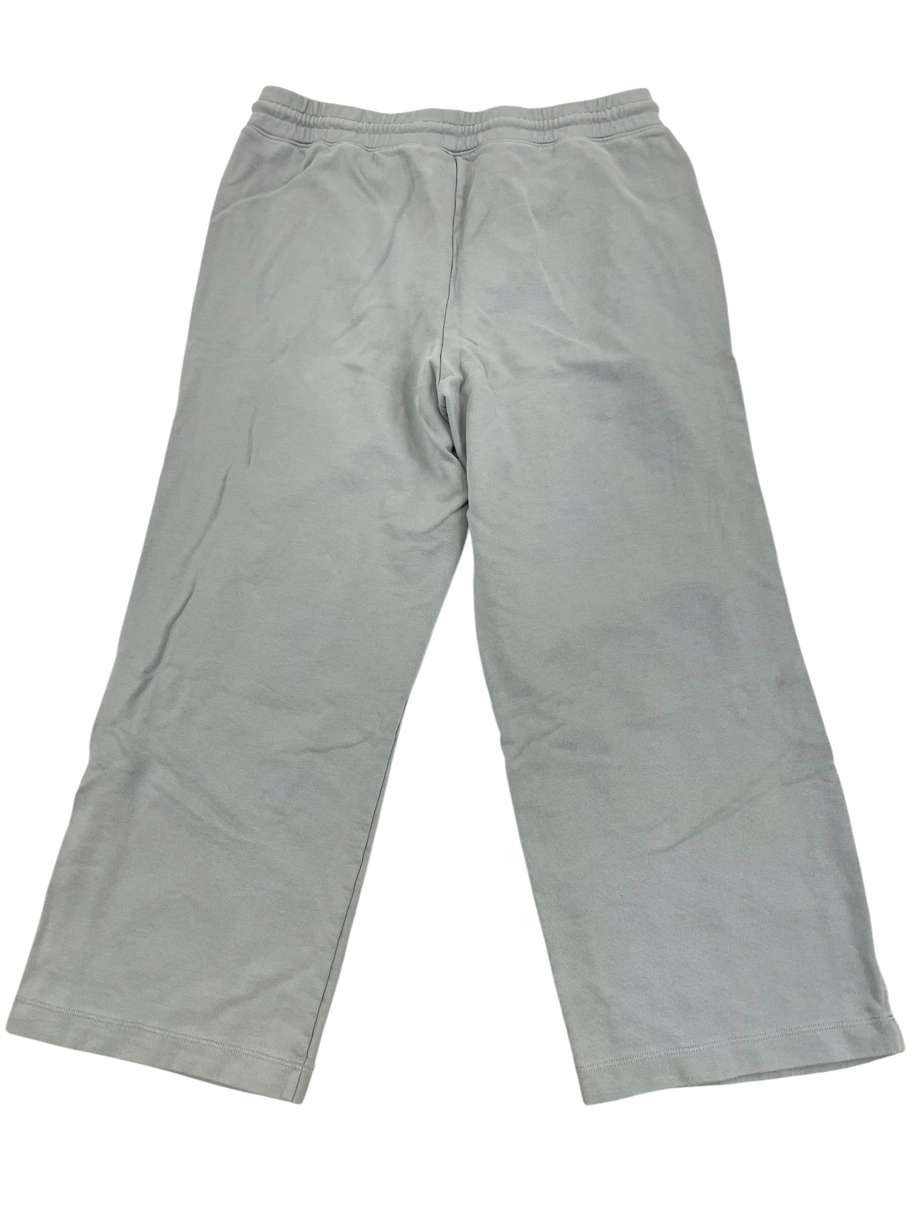 Vince Lt Grey Women's Cotton Drawstring Sweatpants (L)