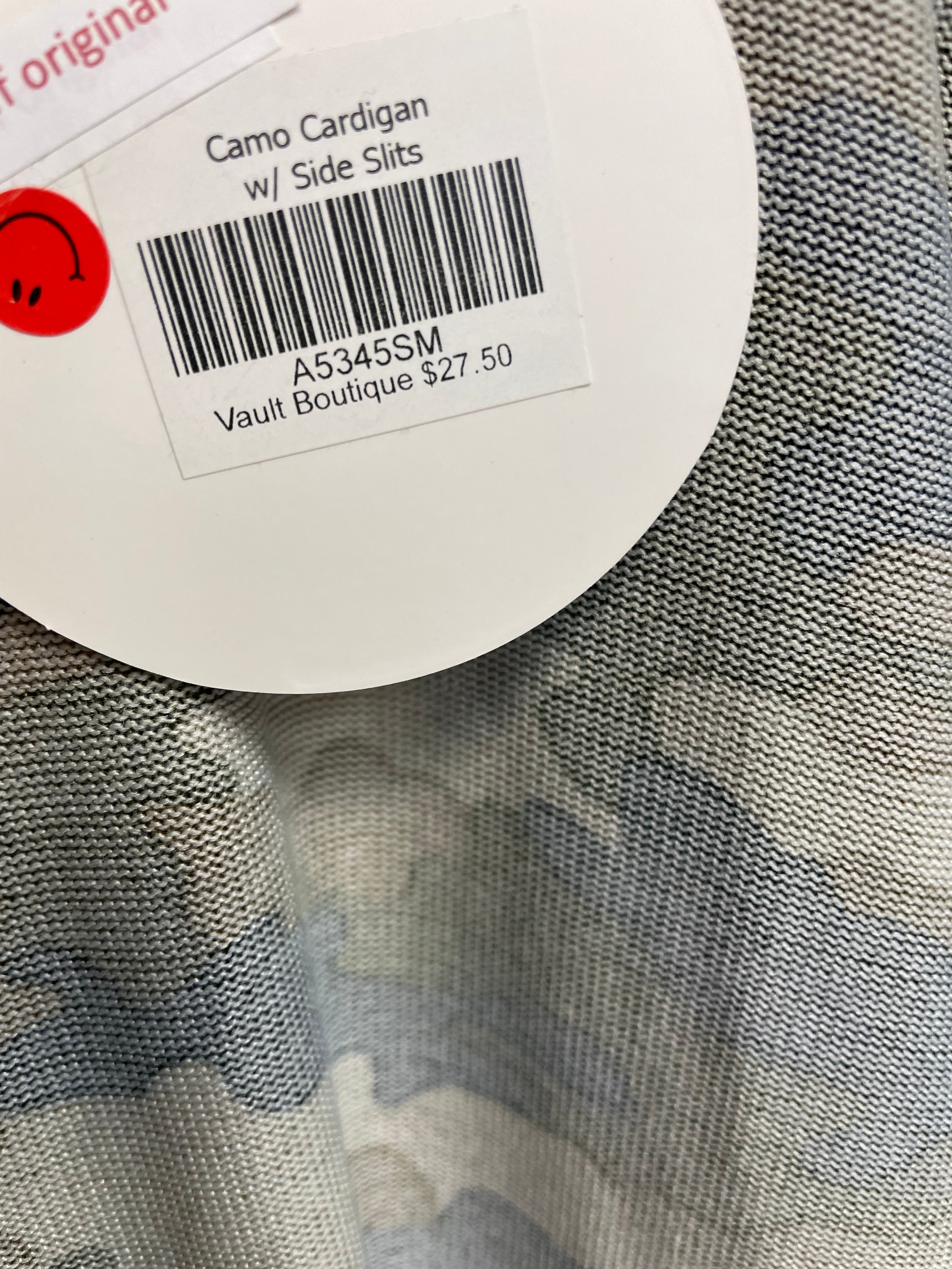 Umgee USA NWT Camo Duster (S)