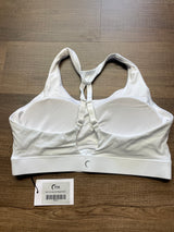 Zyia NWT White Polka Adjustable Strappy Bra