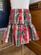 Bonnie Jean Girl's Plaid Shimmer Skirt (6X)