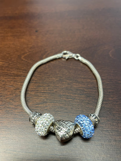 Grandma Charm Snake Bracelet