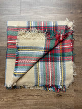 Colleens Collectibles Plaid Scarf (50x55)