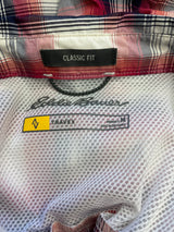 Eddie Bauer Women's Travex Plaid Button Down (M)