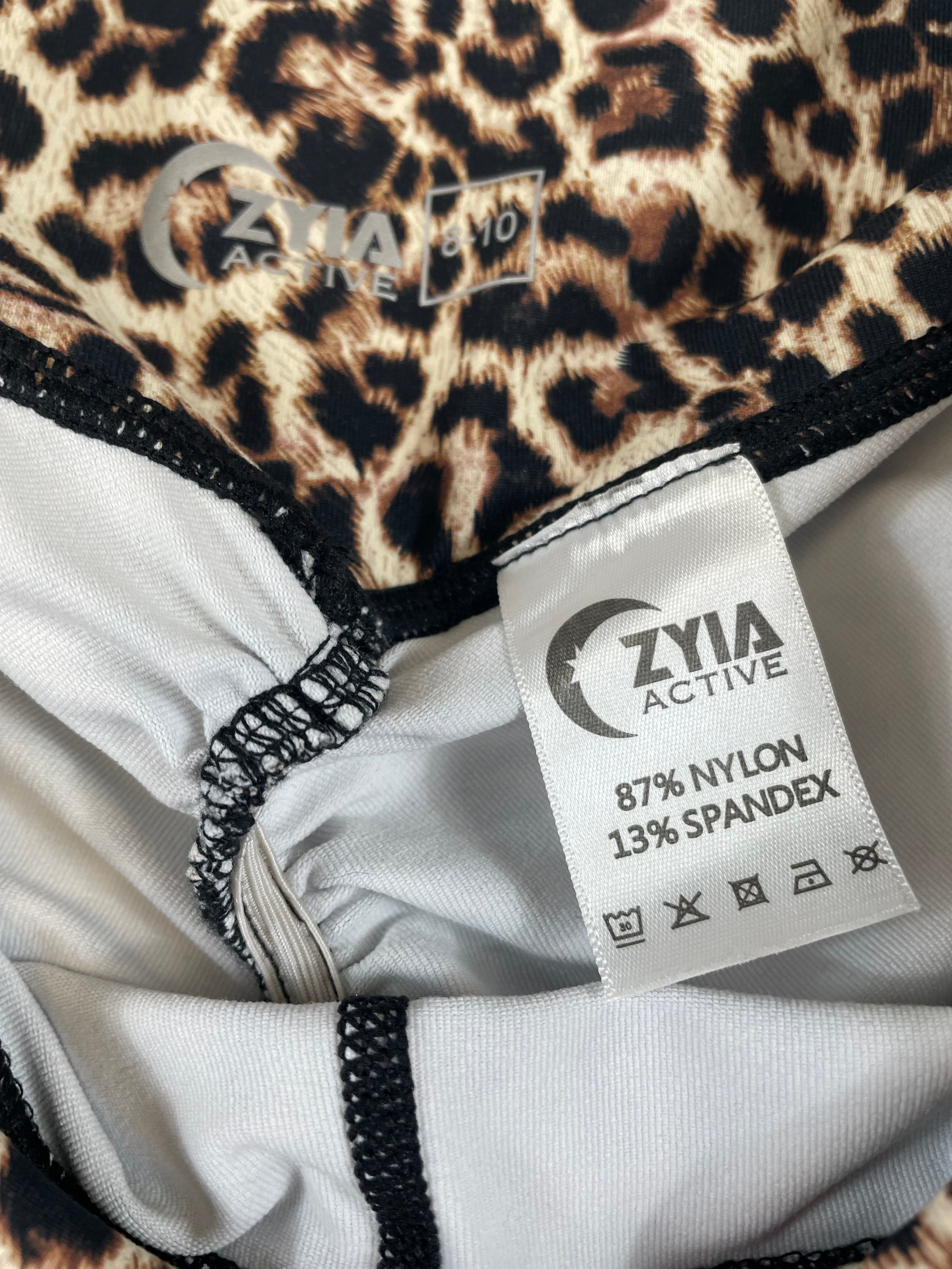 Zyia Active Women's Cheetah Scrunch Legging (8/10) - BinxBerry Consignment