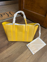 DKNY Ida Leather Tote & Matching Wristlet Wallet