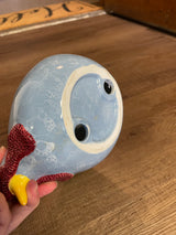 Vintage Glazed Ceramic Chicken