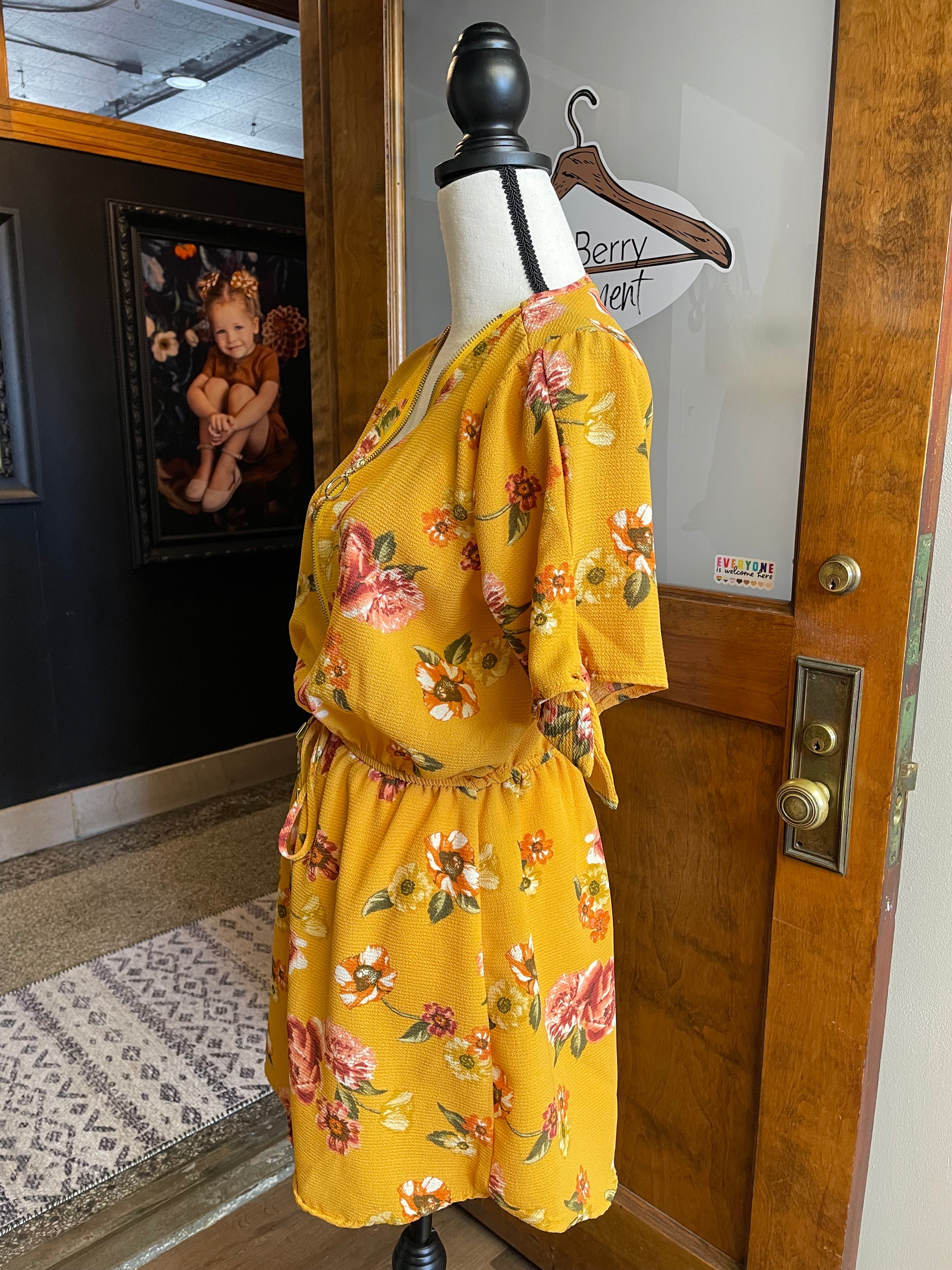 J for Justify Floral Dress (M)