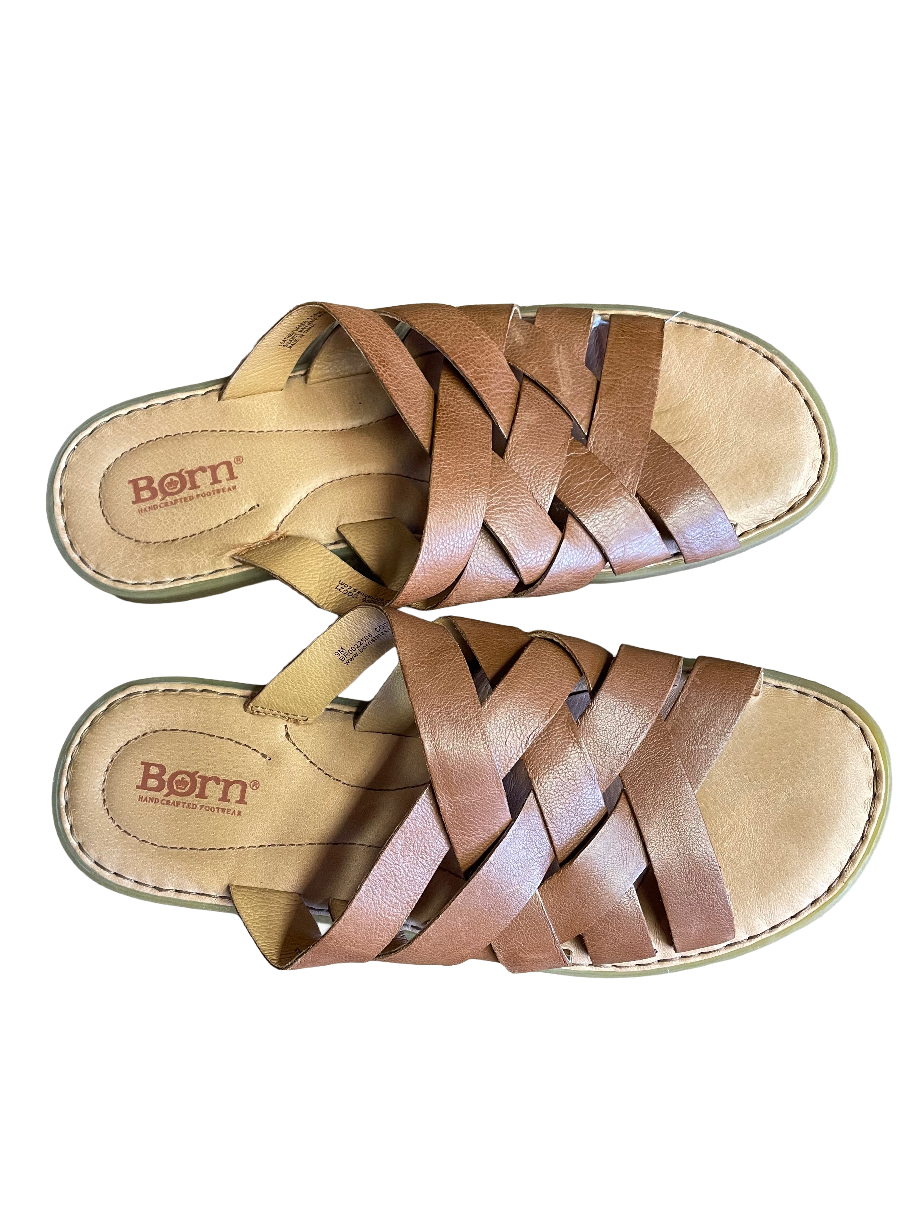 Born Women's Isle Woven Slide Sandal (9M)