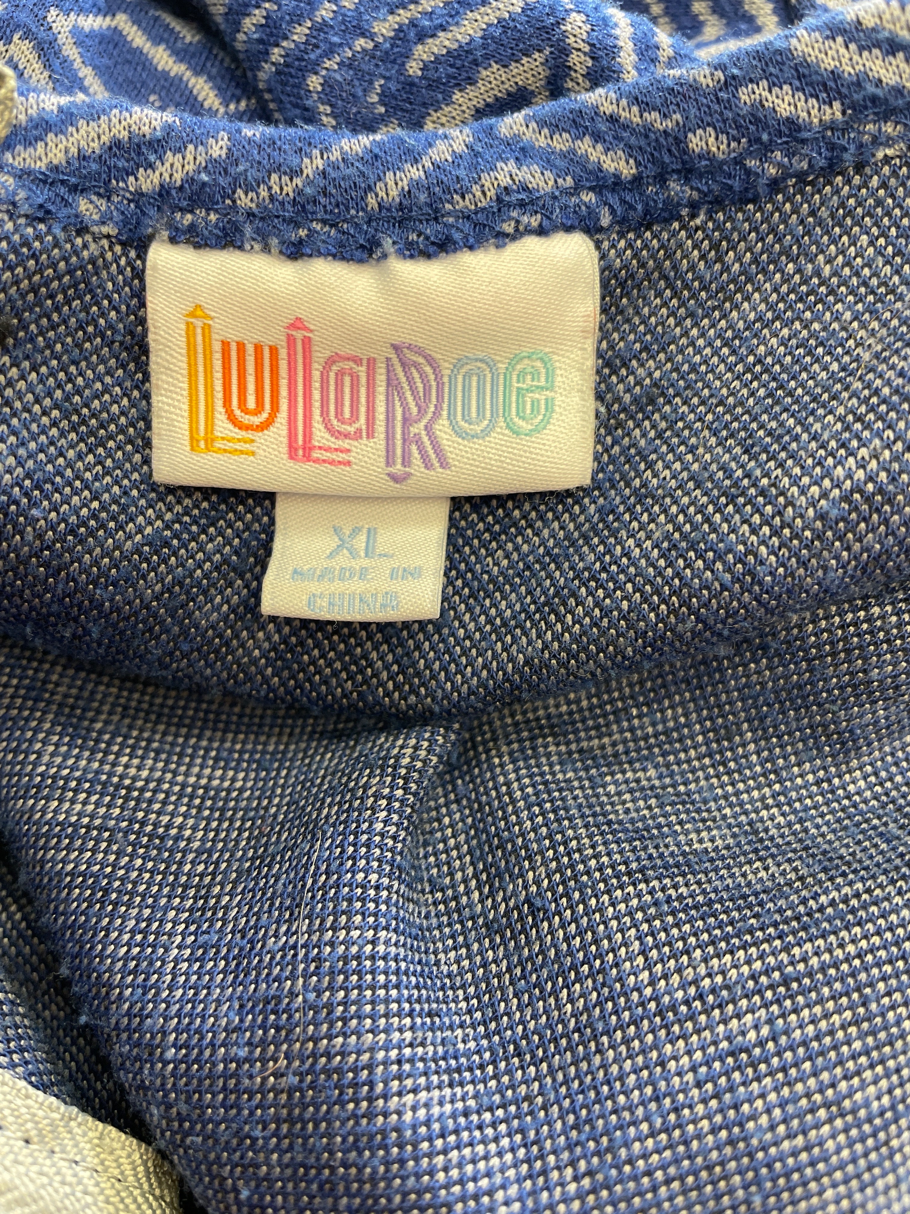 LuLaRoe Pleated Dress with Pockets (XL)