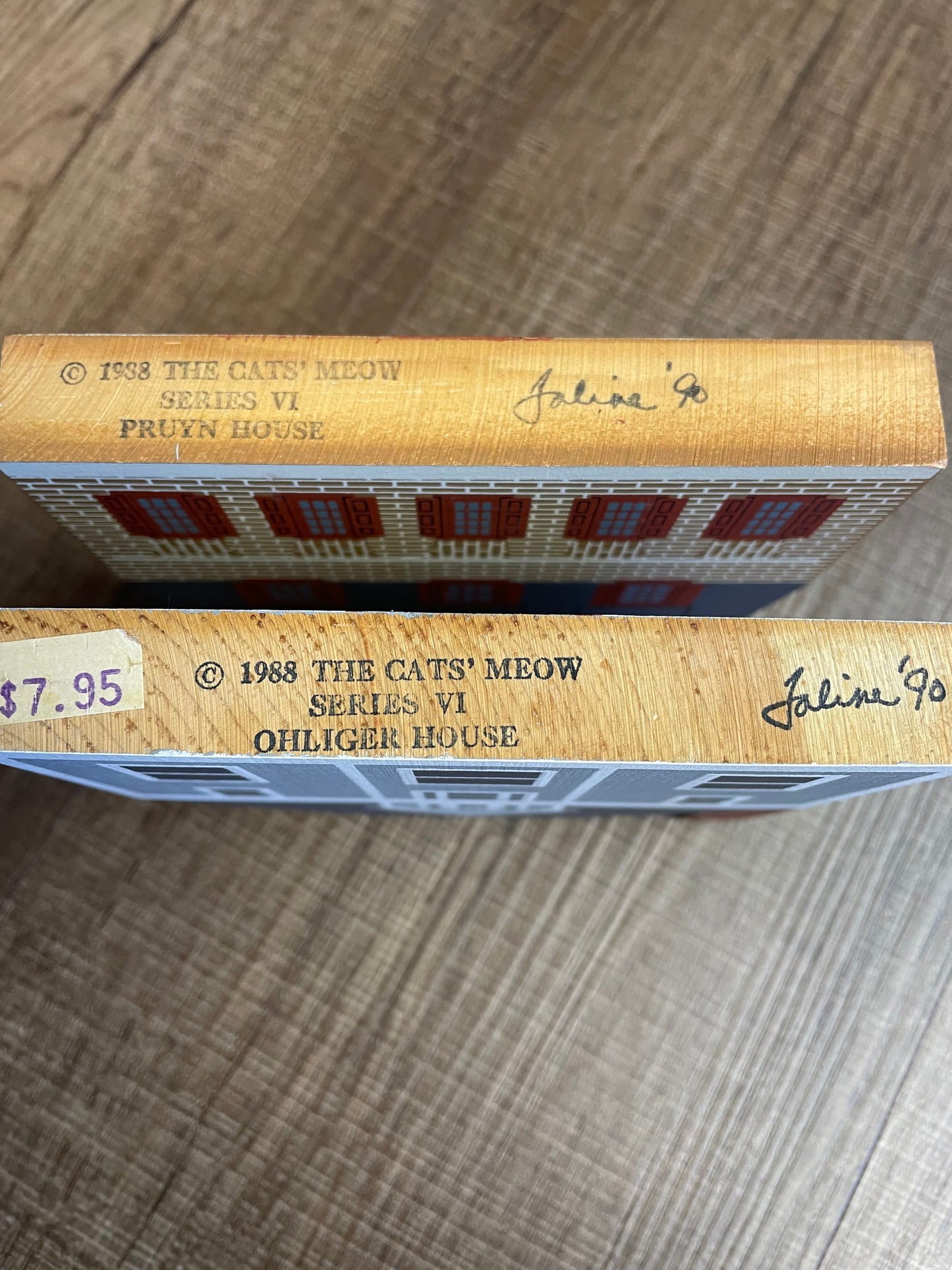 The Cat's Meow Village Series 6 (Lot of 4)
