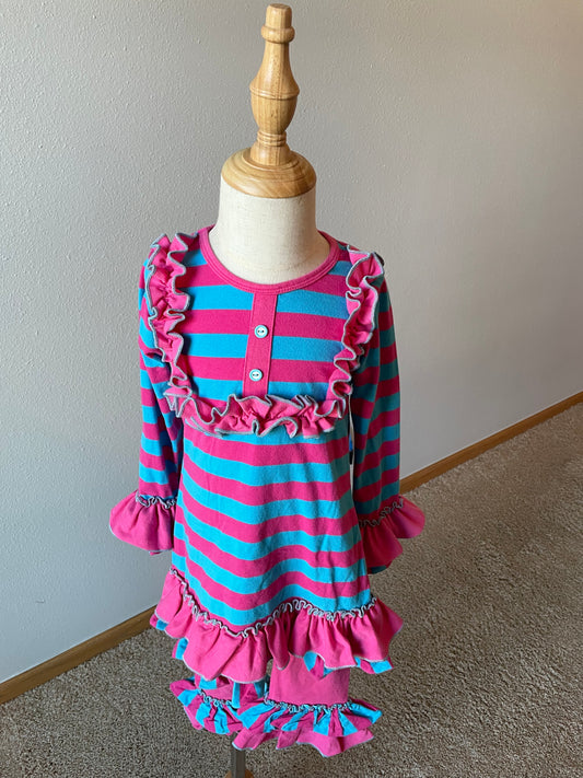 Tutu and Lulu Striped Top and Legging Set (4-5Y)