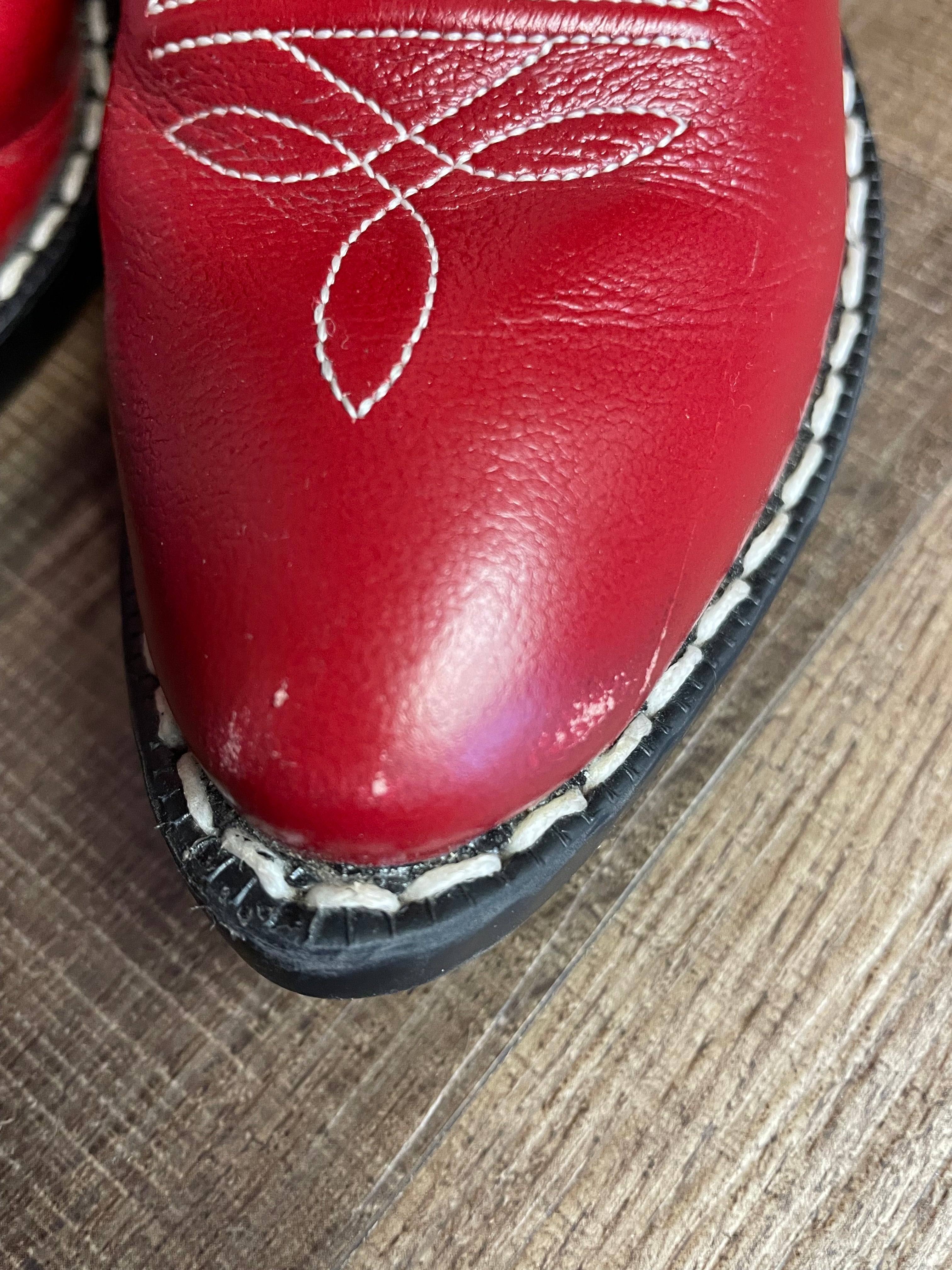 Shyanne Children's Almond Toe Leather Boot (Y12) - BinxBerry Consignment