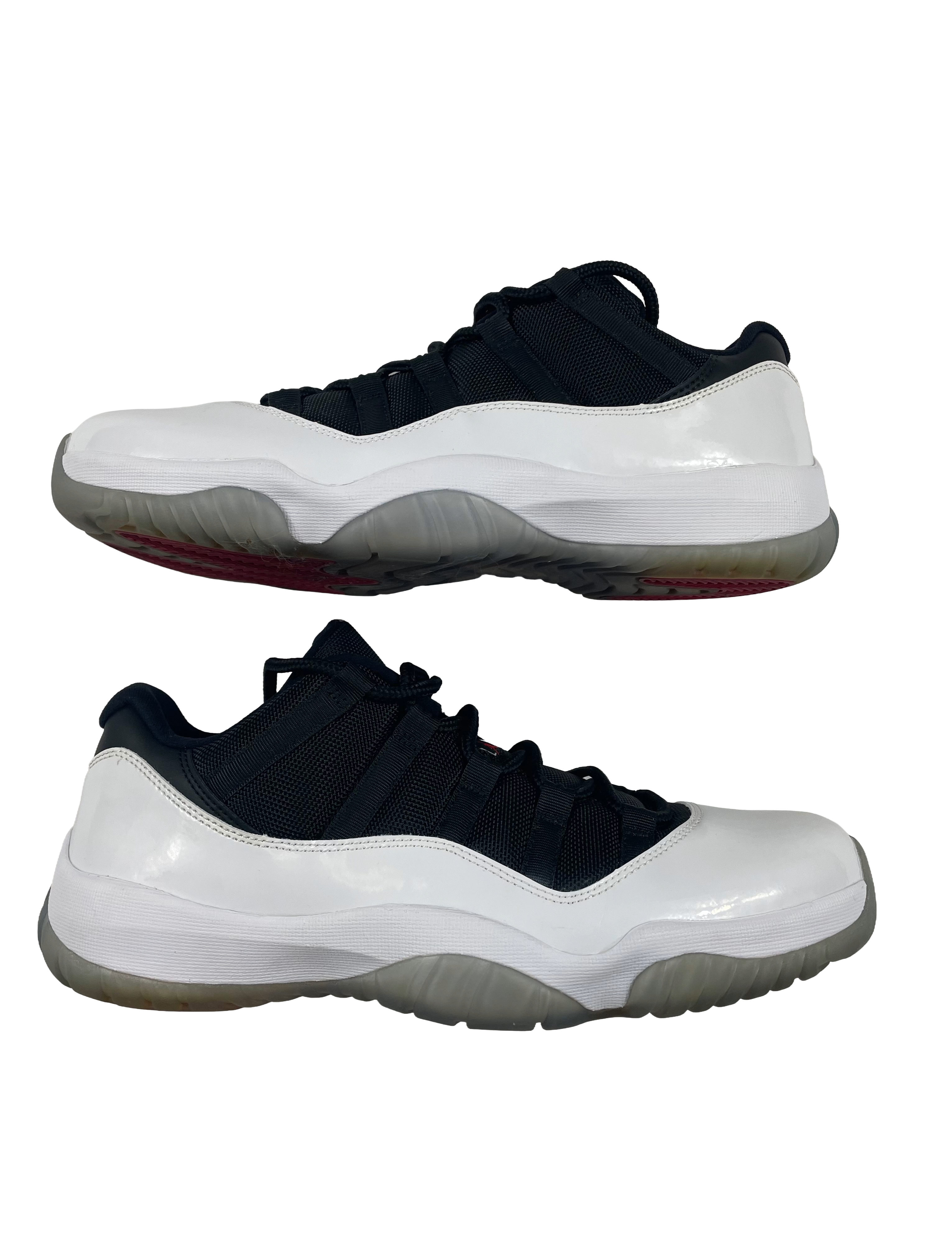 Air Jordan 11 Retro Low White/Black-True Red Men's Sneaker (11.5) - BinxBerry Consignment