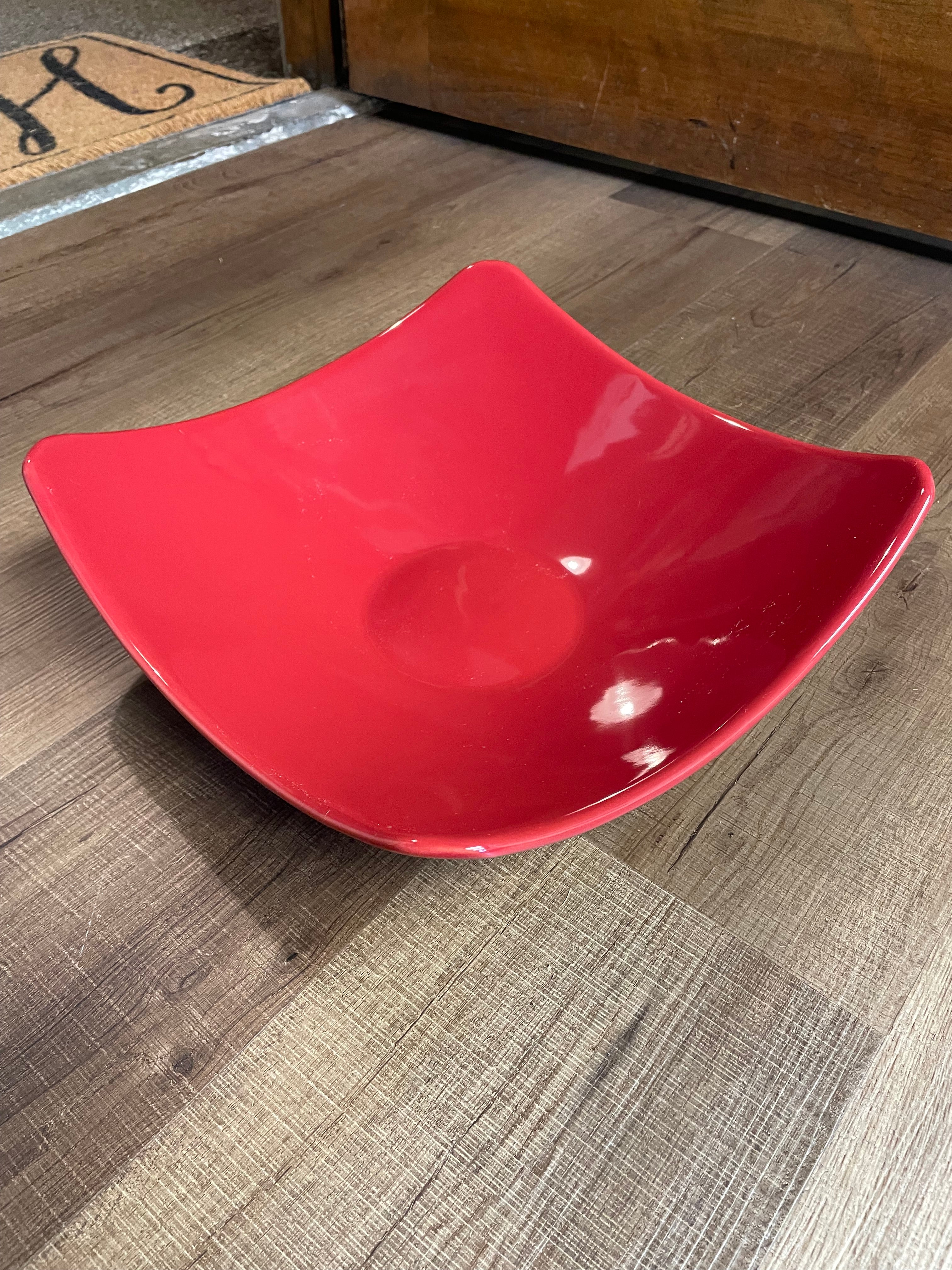 Sullivans Painted Ceramic Square Bowl