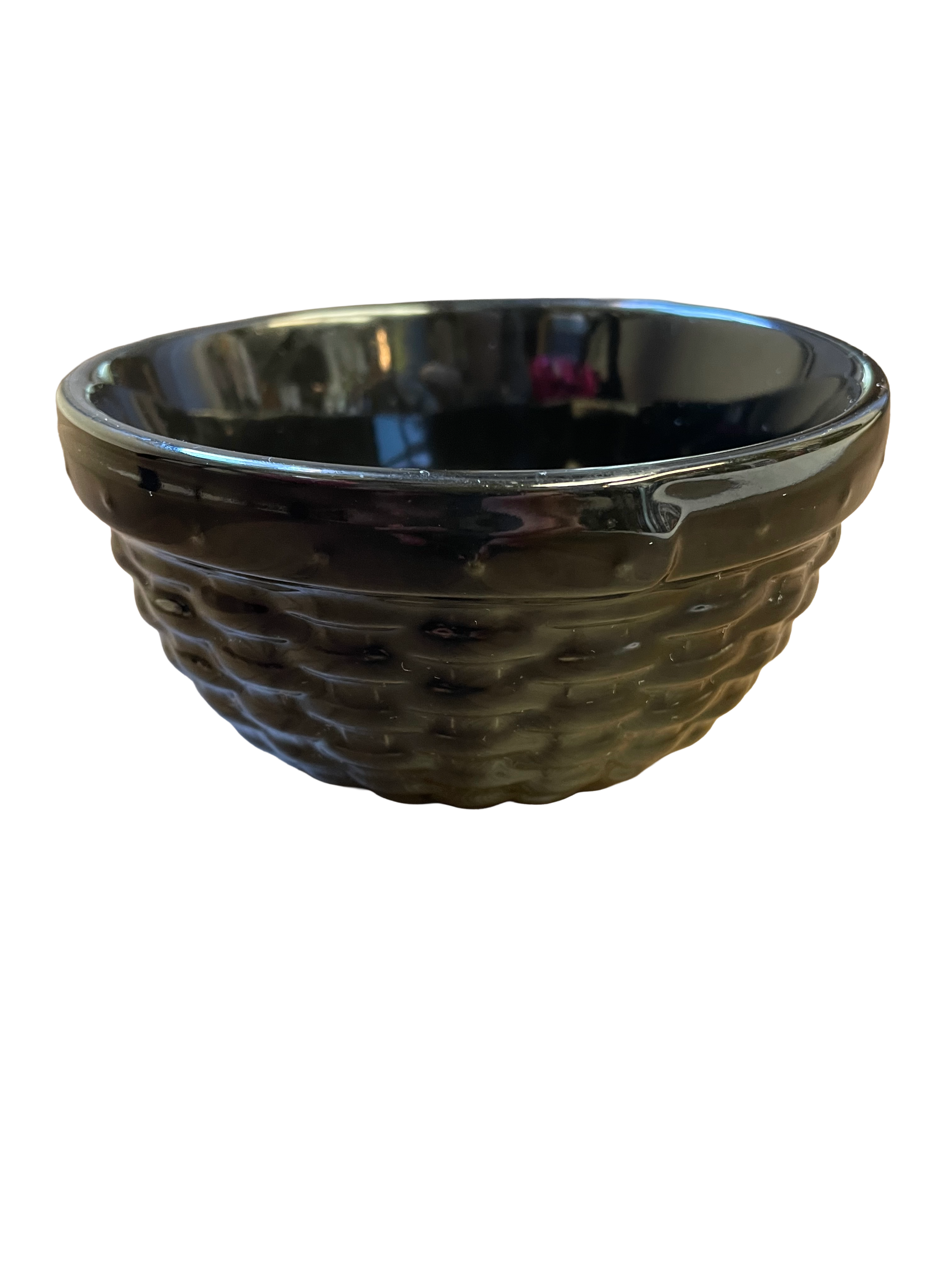 Longaberger Woven Reflections Ebony Black 5" Bowl