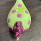 Vintage Glazed Ceramic Chicken