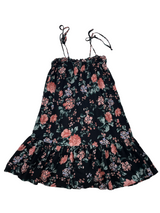 American Eagle Floral Ruched Bodice Midi Dress (S)