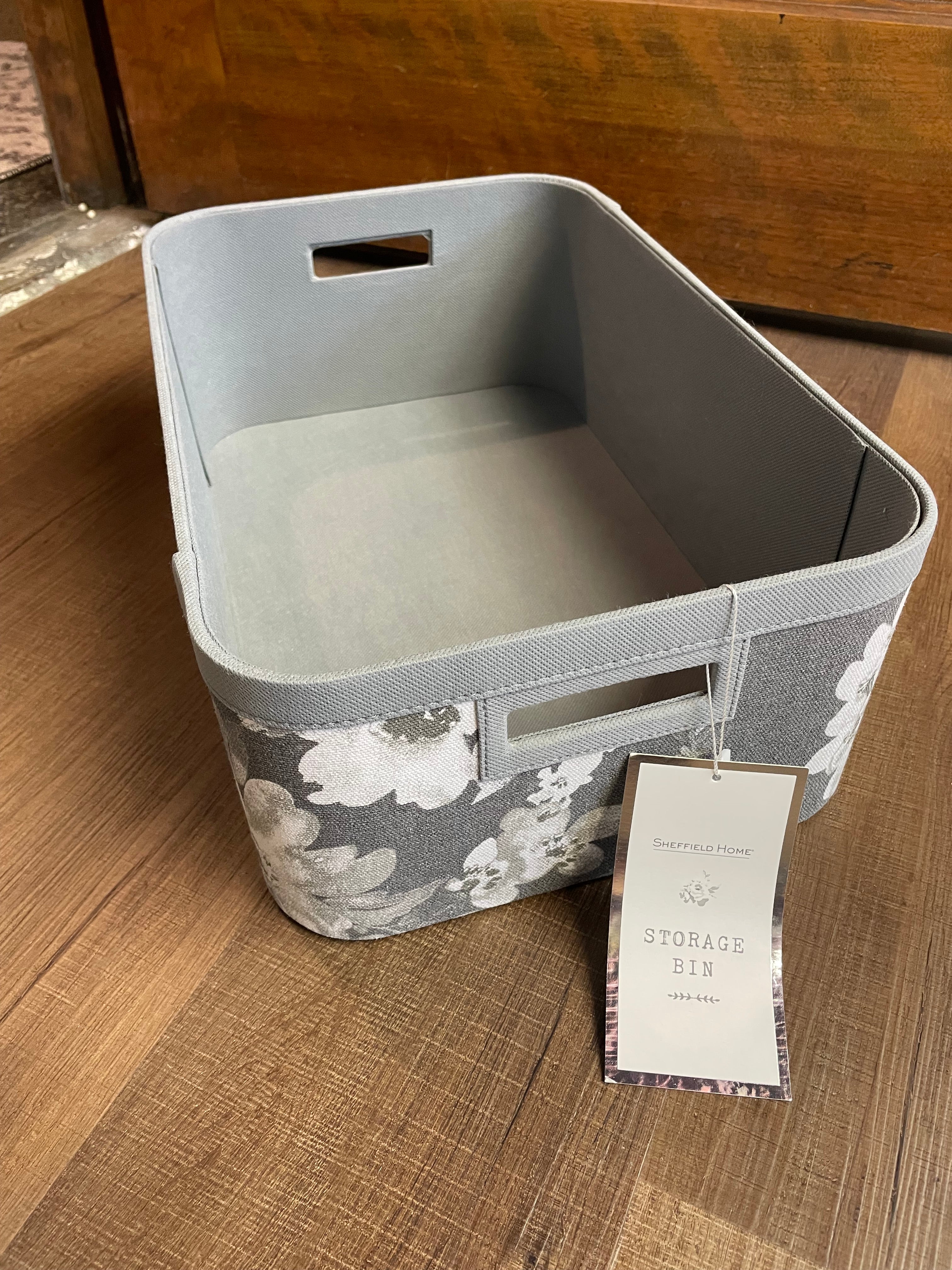 Sheffield Home Fabric Lined 11x17 Storage Bin