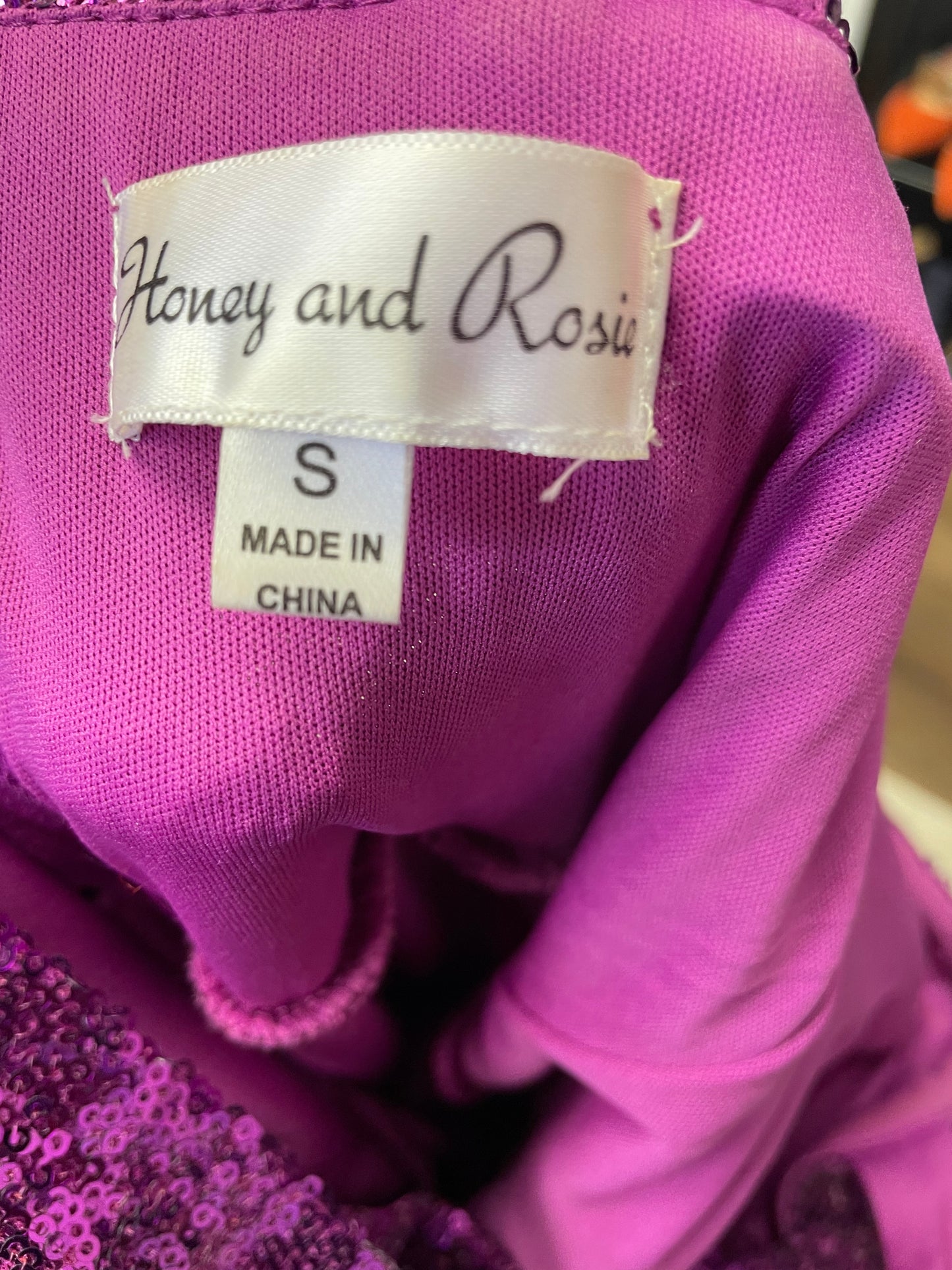 Honey & Rosie Sequined Dress (S)