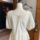 Lush Short Sleeved Peasant Top (M)