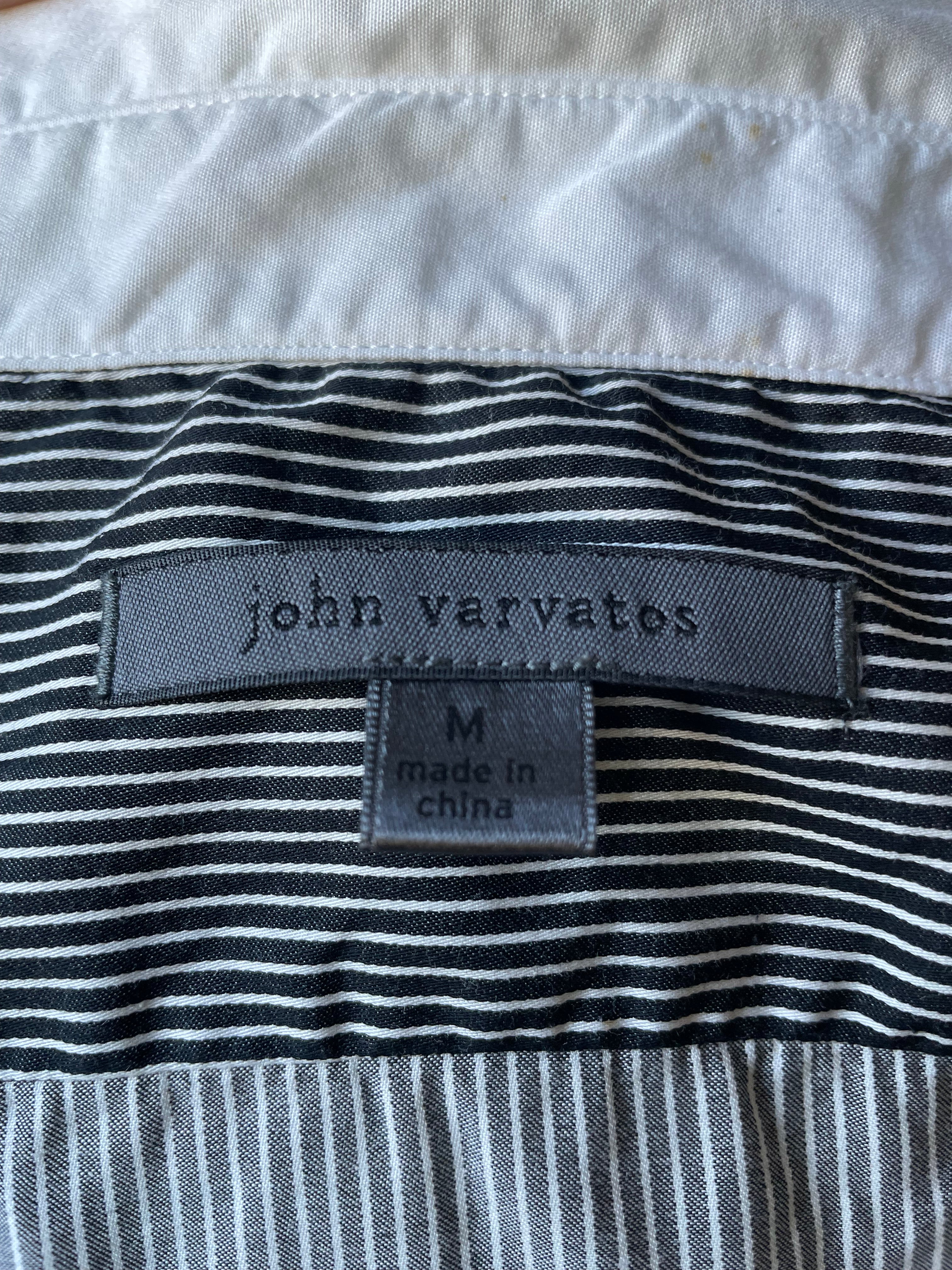 John Varvatos Pinstripe Men's Button Down (M)