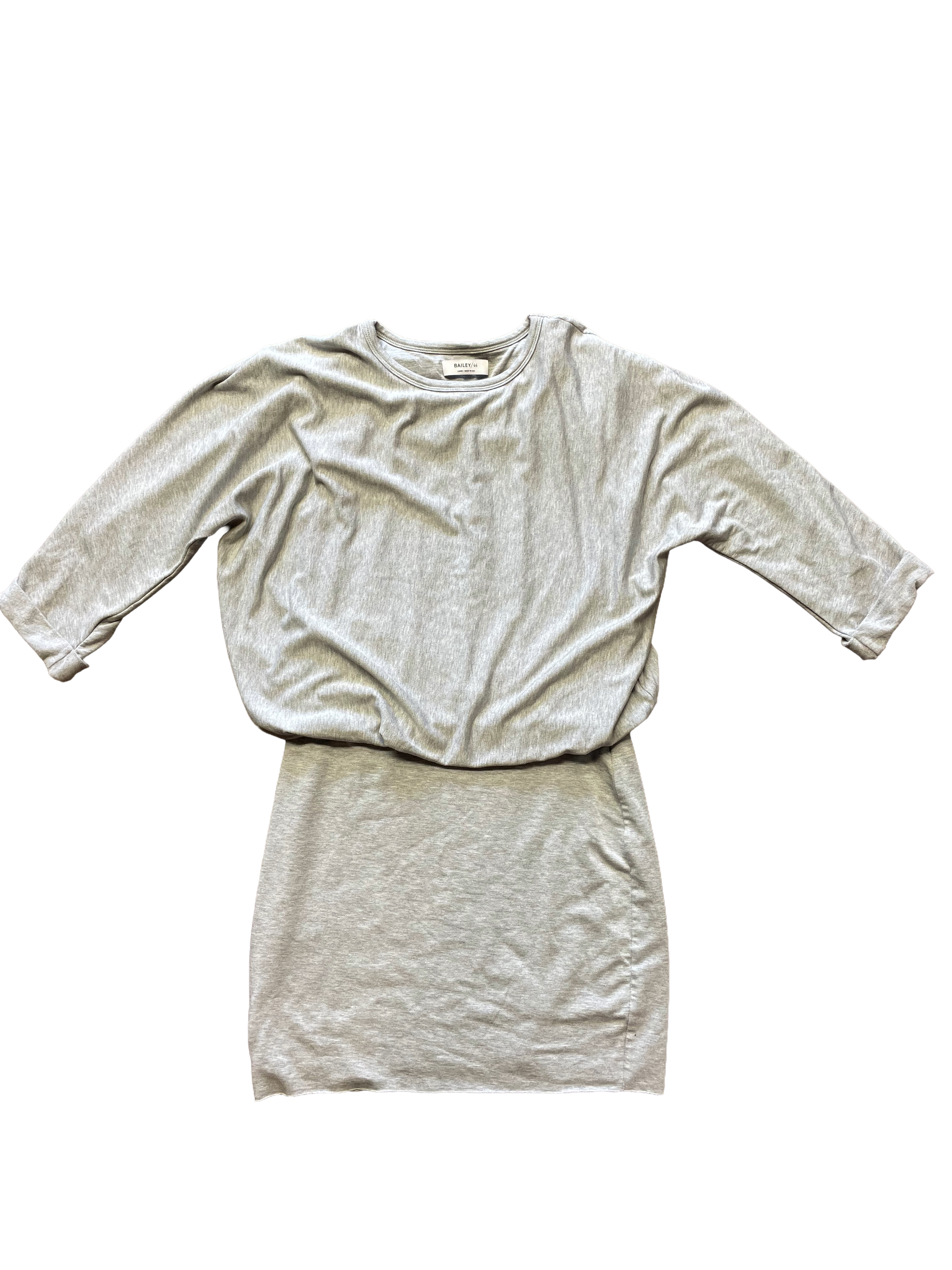 Bailey 44 Women's Heathered Mini Blouson Dress (L) - BinxBerry Consignment