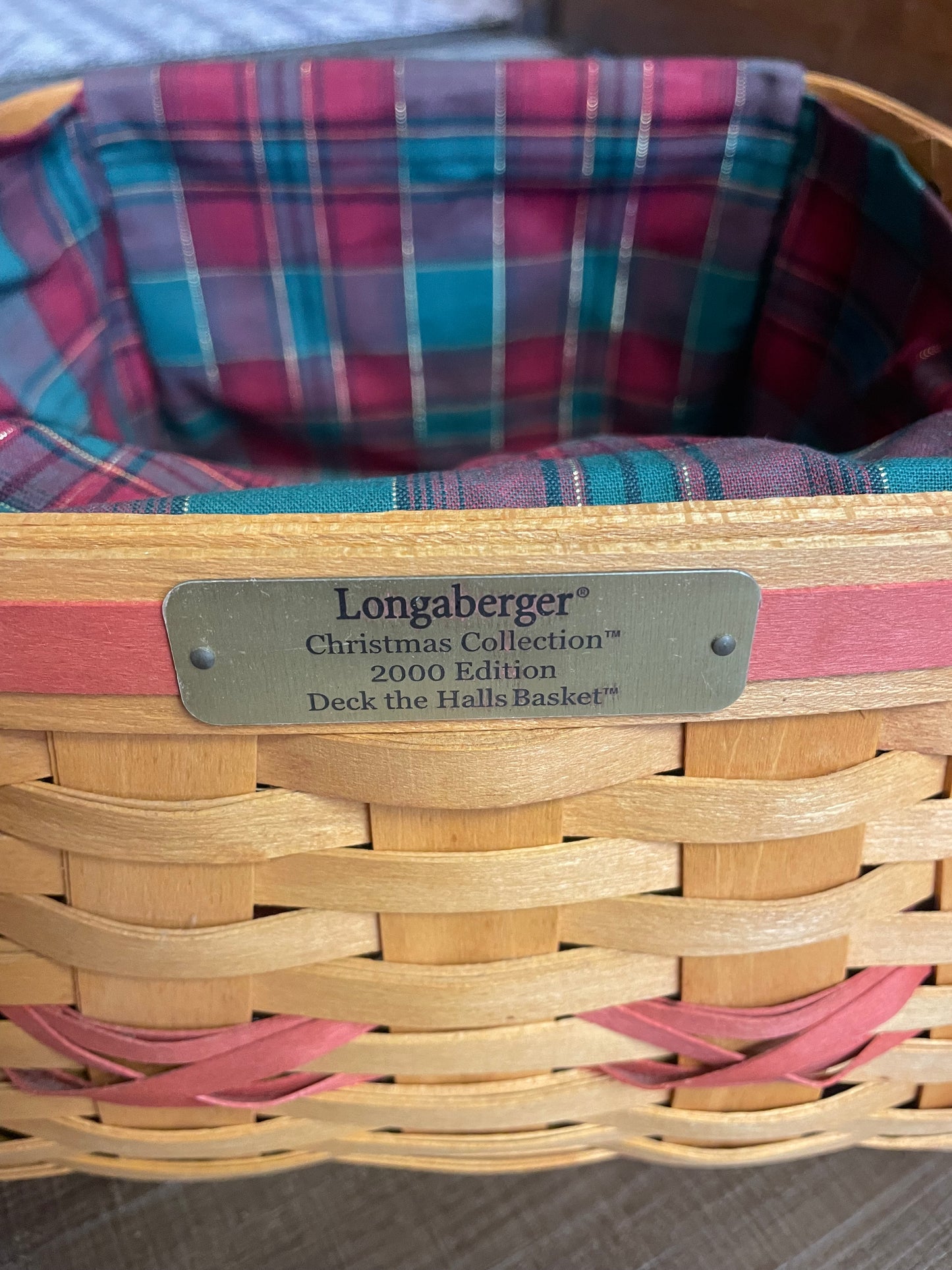 Longaberger Deck the Halls Basket