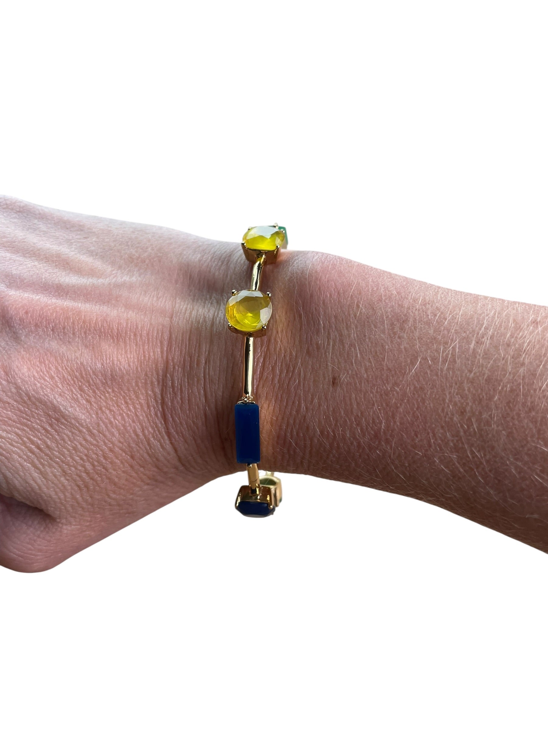 Kate Spade Rock Candy Gold Gem Bangle