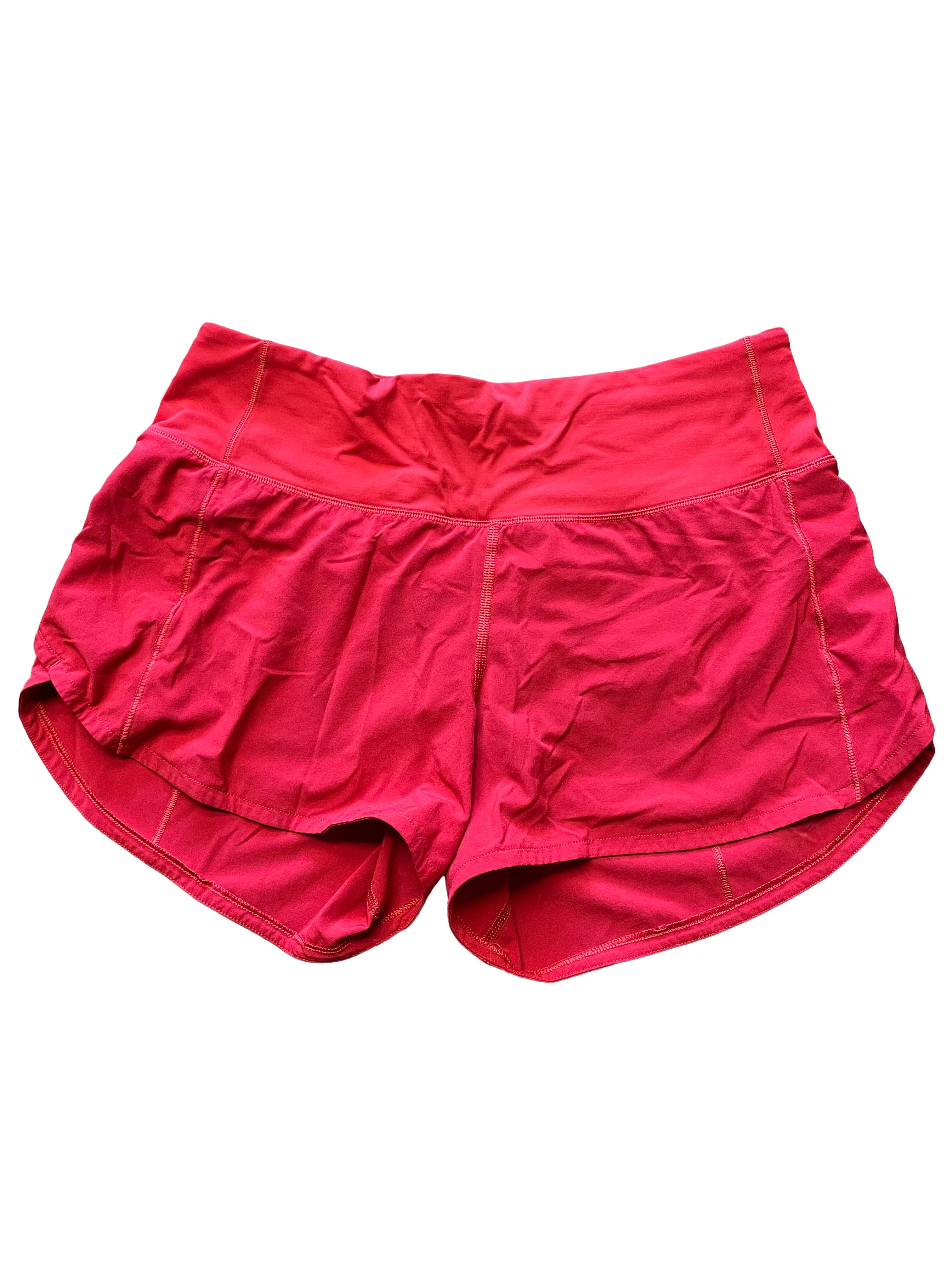 Lululemon Women's Speed Up Short 4" Inseam Red (6)