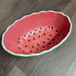 Watermelon Painted Ceramic Bowl