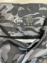 ZYIA Active Shimmer Camo Crop Length Leggings (6-8)