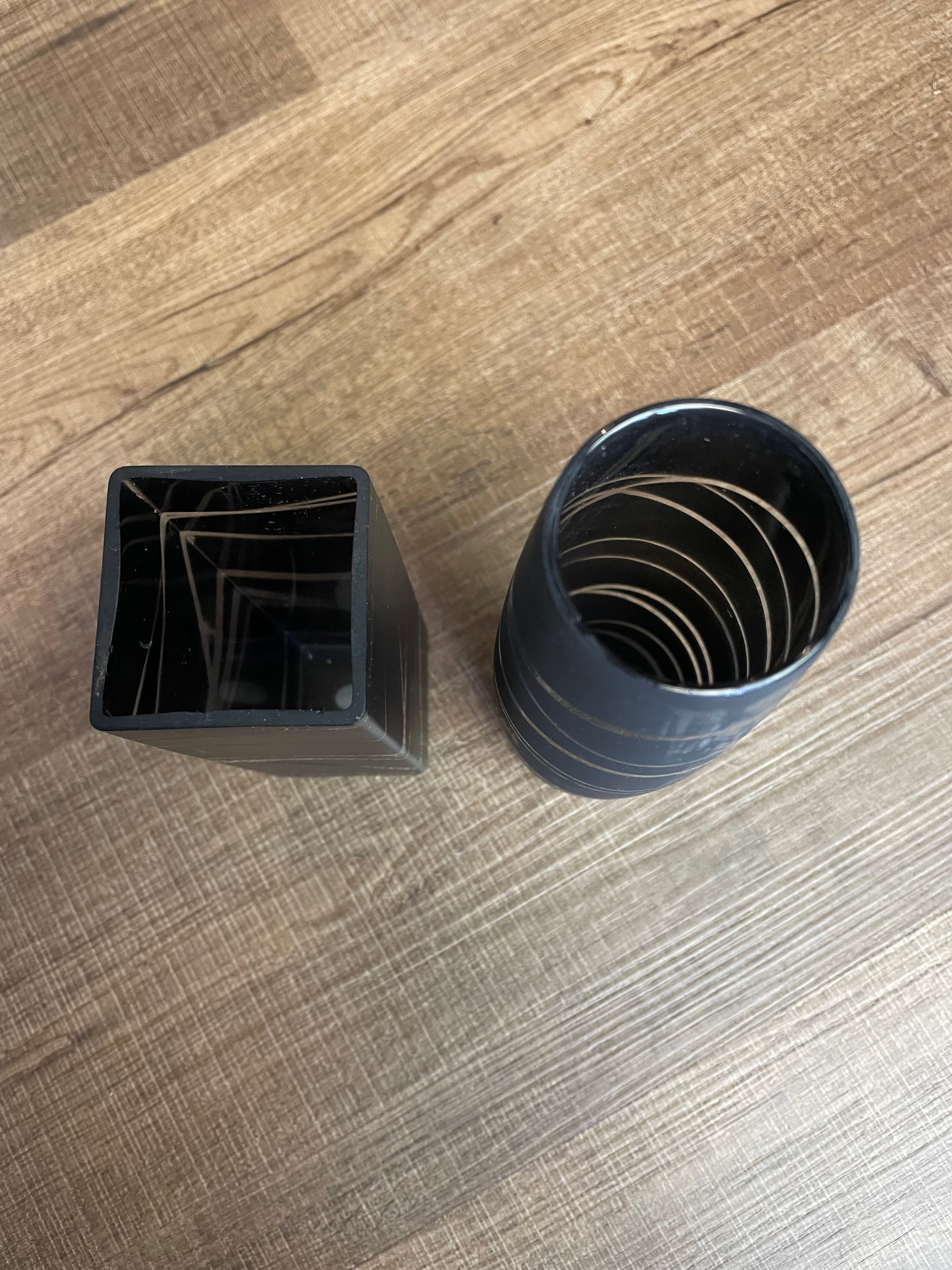 Small Black Vases