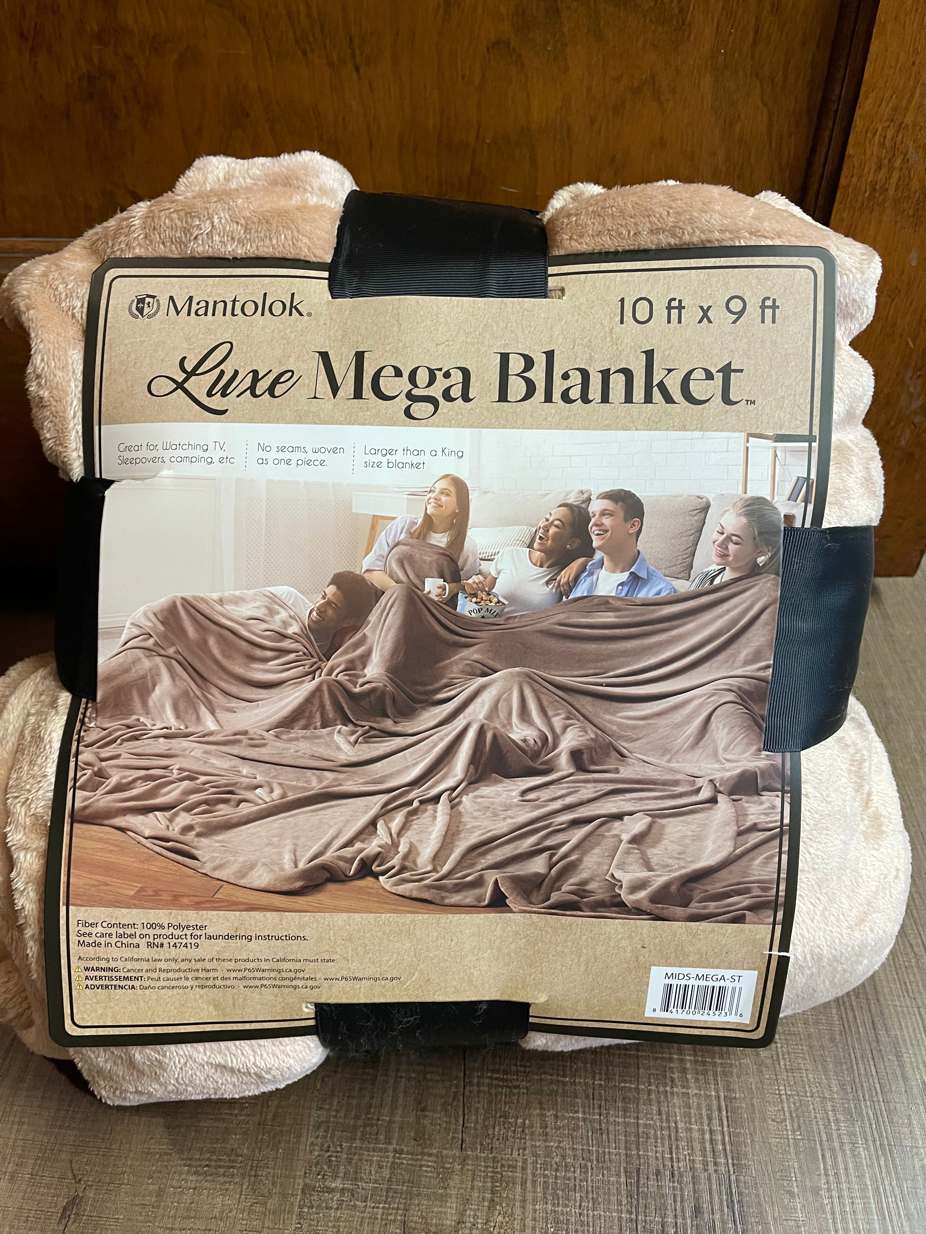 Mantolok Luxe 10x9FT Mega Blanket