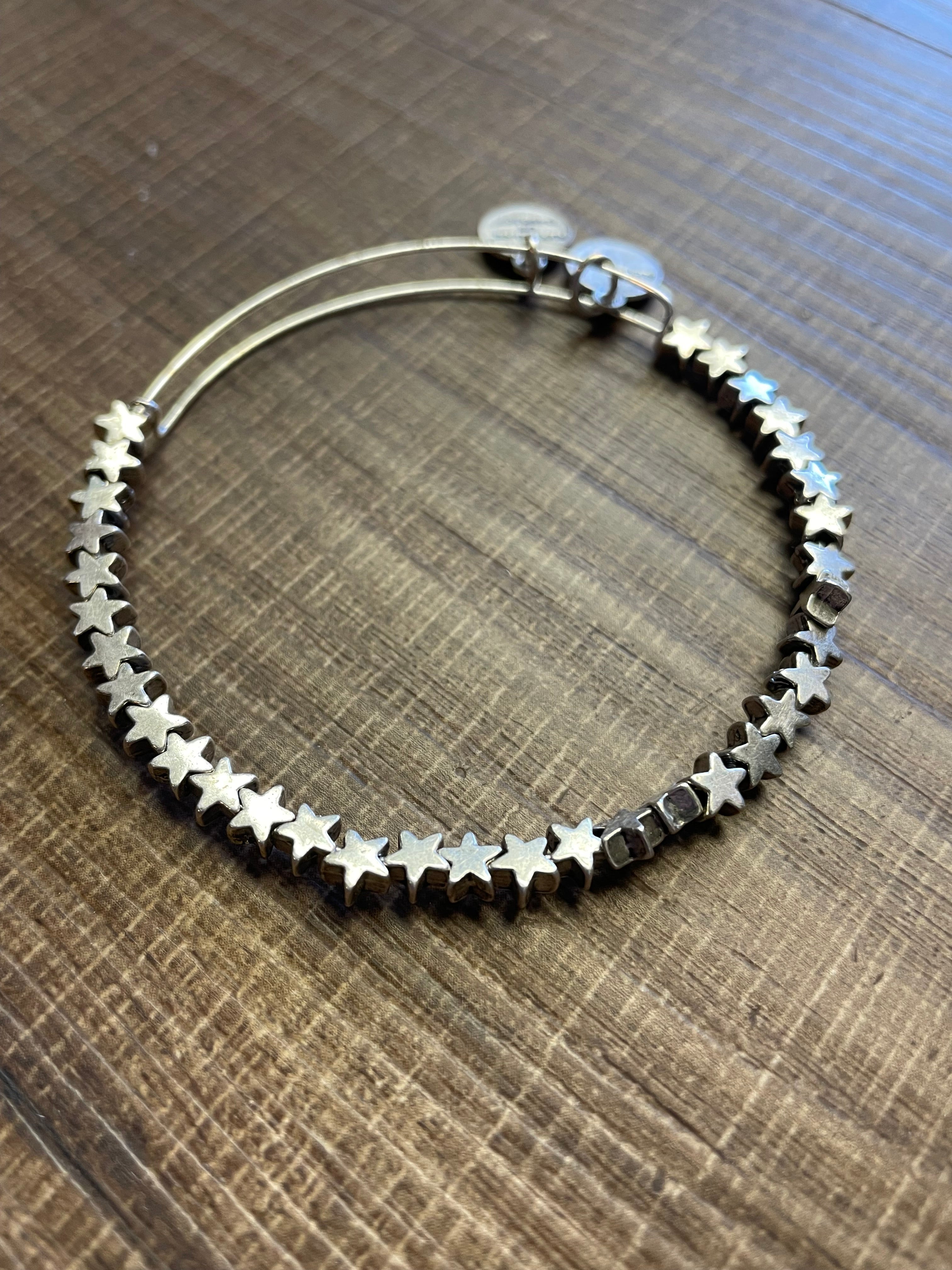 Alex and Ani Star Beaded Bangle Bracelet - BinxBerry Consignment