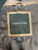 Maurices Faux Leather Jacket (XL)