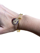 Alex and Ani Hand of Fatina Gold Bangle