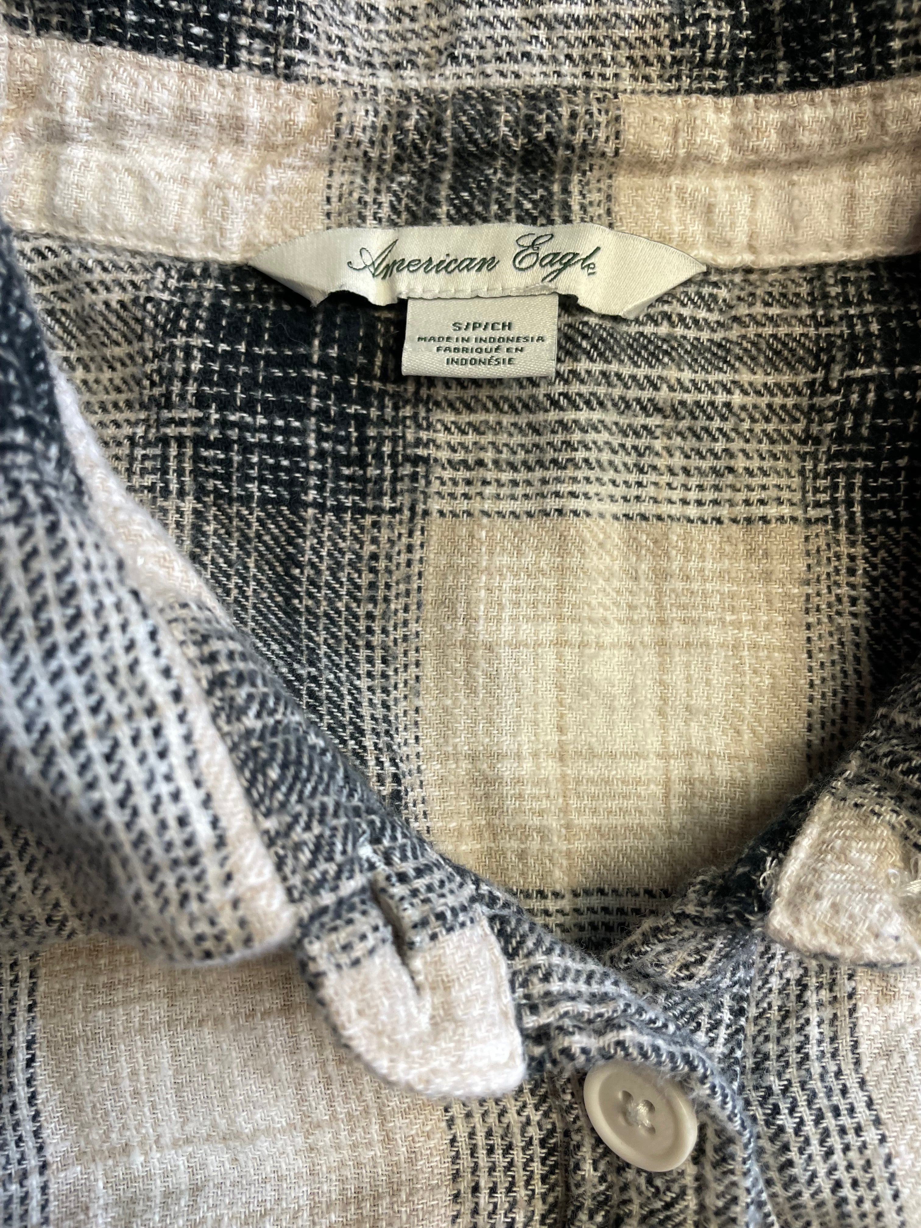 American Eagle Baby Doll Shirt Dress (S)